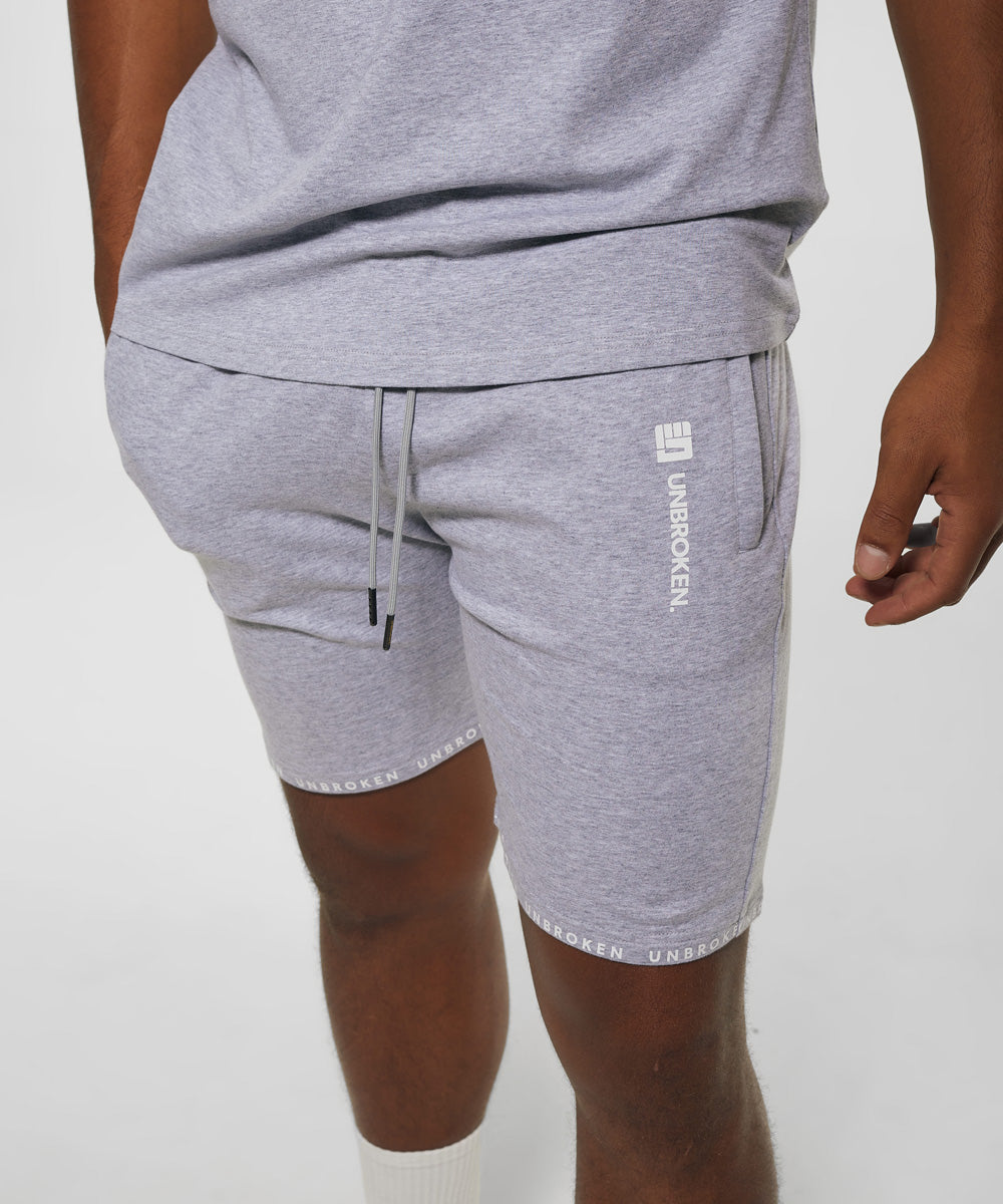 LIMITED EDITION Sweat Short in Grey Marle