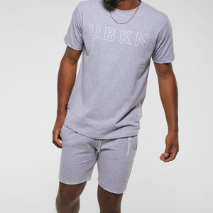 LIMITED EDITION Sweat Short in Grey Marle