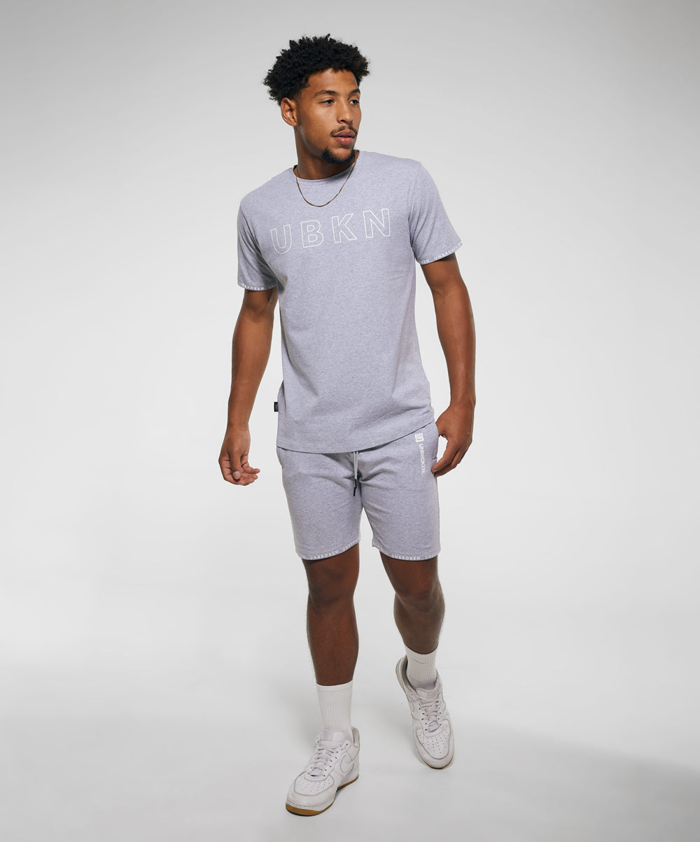 LIMITED EDITION Sweat Short in Grey Marle