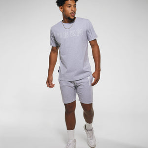 LIMITED EDITION Sweat Short in Grey Marle