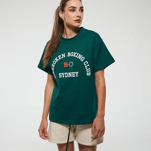 Styled with a streetwear vibe and made from our premium organic cotton, the CLUB Oversized Tee is an extra big and extra heavy fit, with dropped shoulder sleeves.  Extra heavy. Extra big. Size down for a regular oversized fit. Ladies, double size down for extra big, or triple size down for regular oversized.