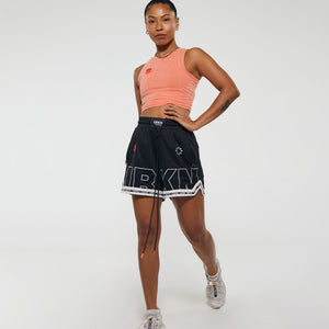 GAME CHANGER Mid Basketball Short in Black