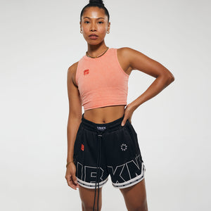 GAME CHANGER Mid Basketball Short in Black