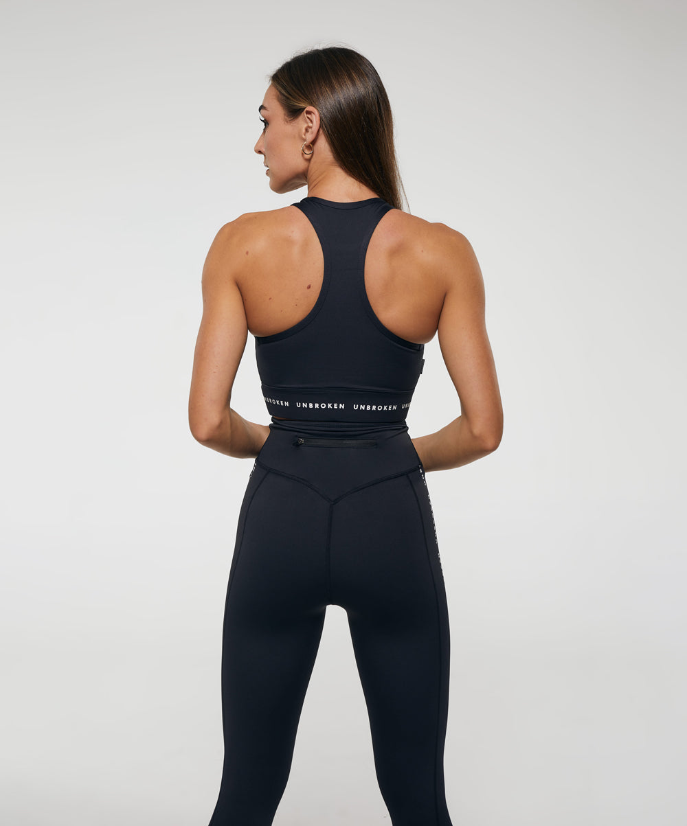TRIUMPH Crop Top in Black