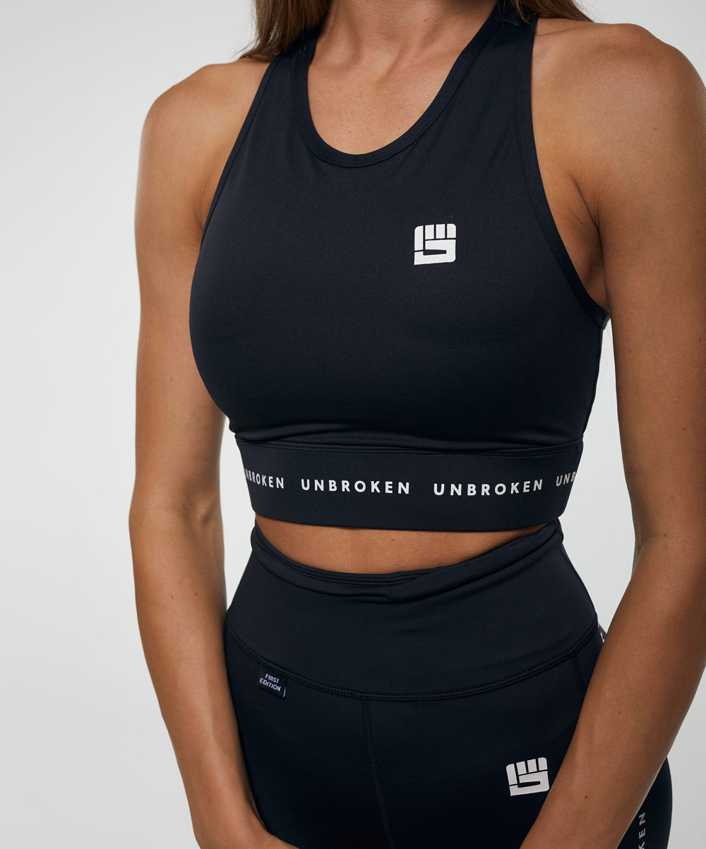 TRIUMPH Crop Top in Black