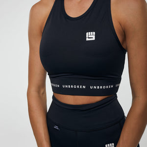 TRIUMPH Crop Top in Black