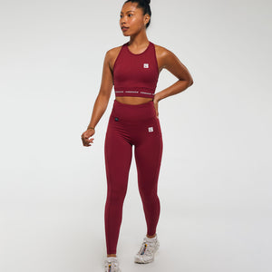 STRONGER Crop Top in Berry
