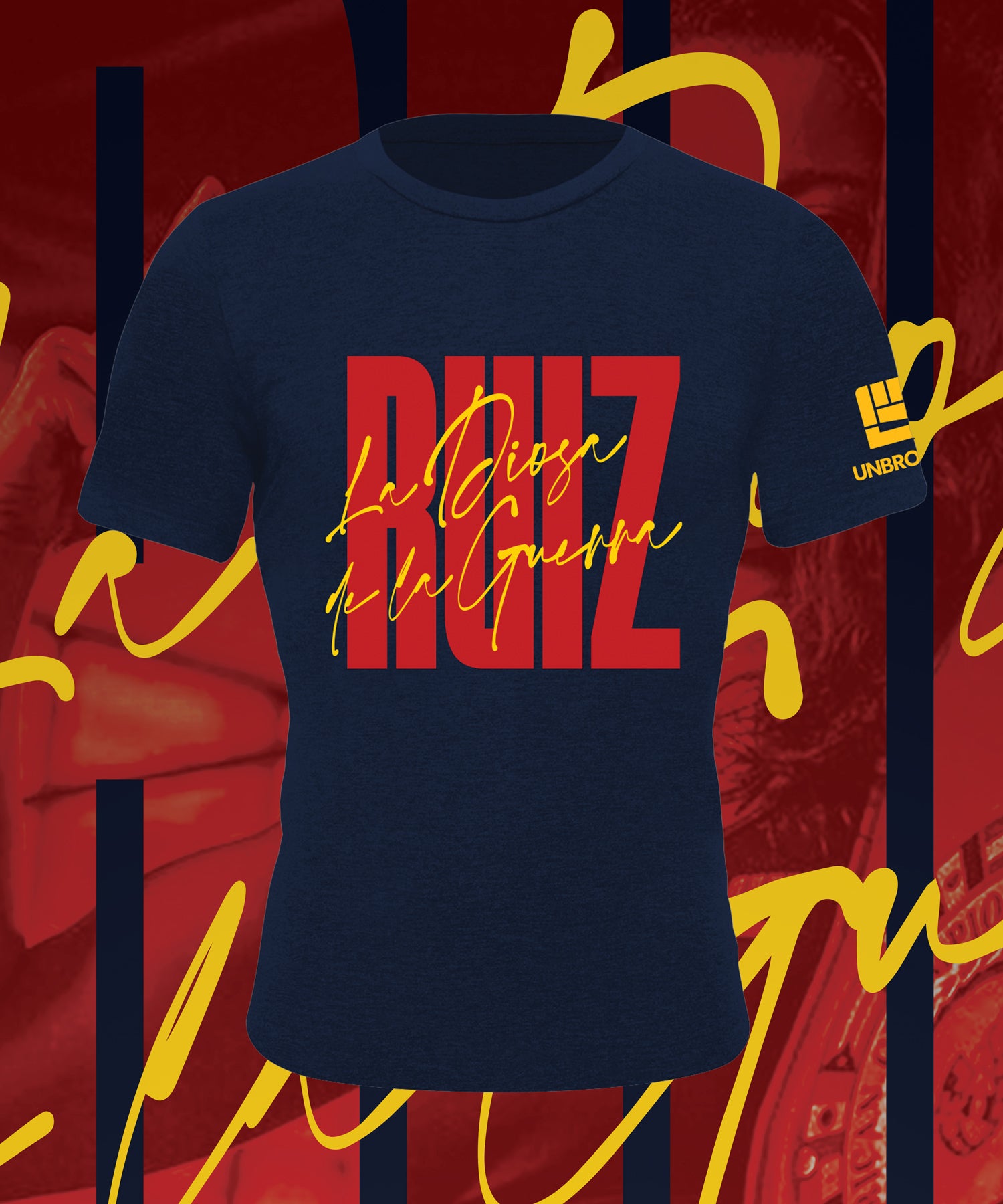 VIVIANA RUIZ Performance Tee in Navy